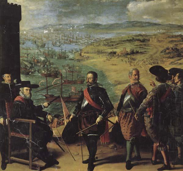Francisco de Zurbaran The Defense of Cadiz Against the English china oil painting image